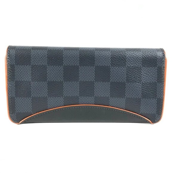 LOUIS VUITTON GI0380 Damier Cobalt Etui Lunet Woody Eyewear Sunglasses Case - Picture 14 of 16